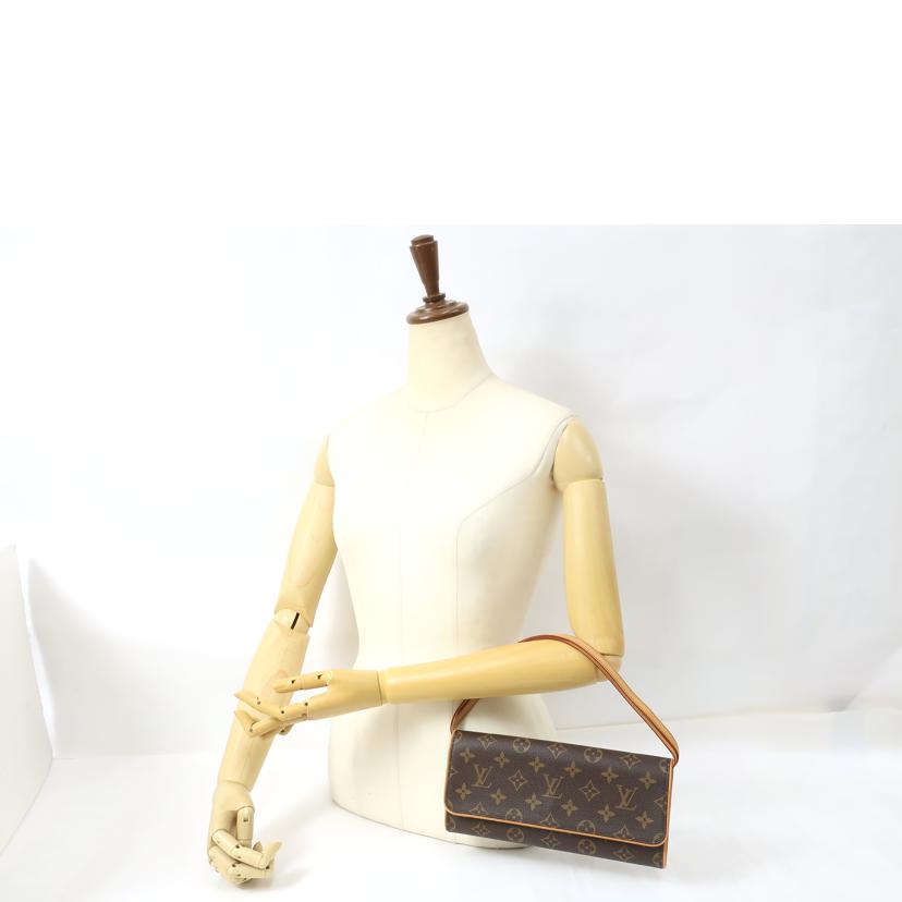 LOUIS　VUITTON ルイ・ヴィトン/ポシェット・ツインGM／モノグラム　/M51852//FL0***/Aランク/65