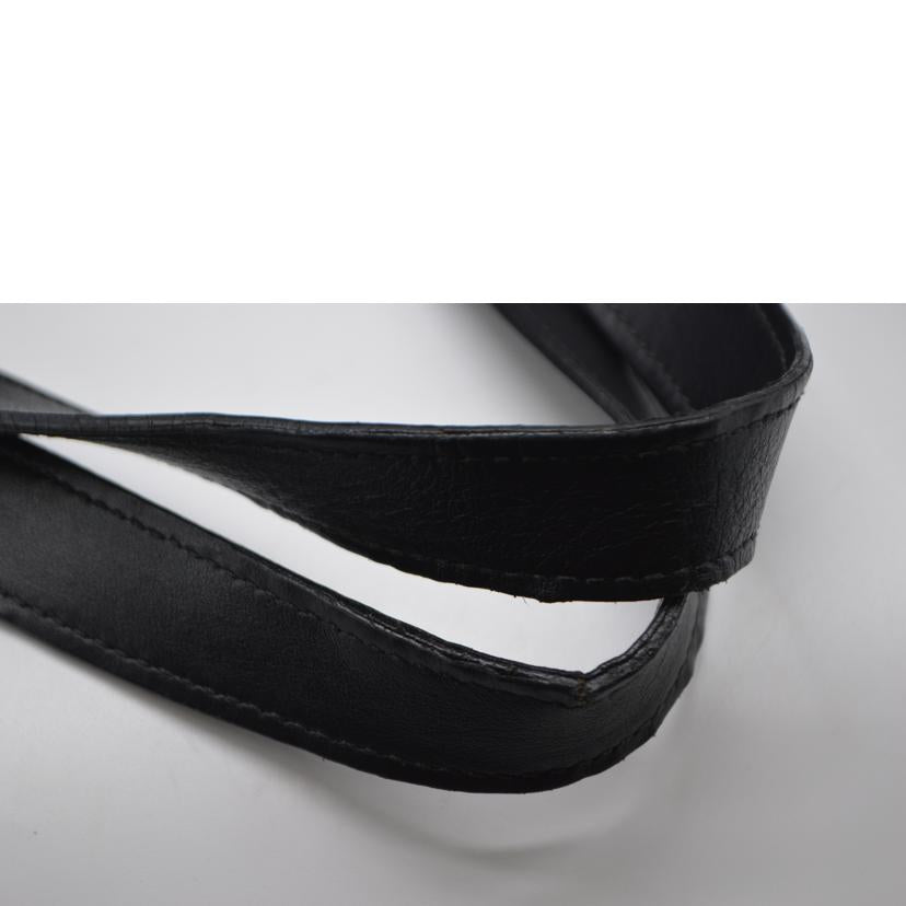 PRADA プラダ/ロゴデニムシティカーフ2wayレザーハンド/1BG244//103/Bランク/89