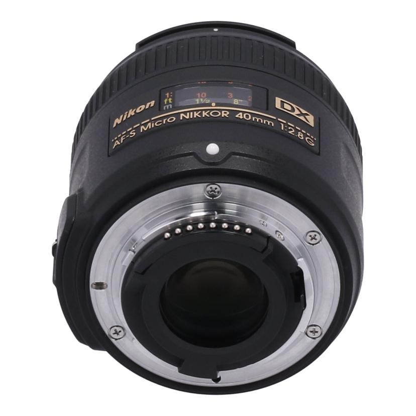 Nikon ニコン　/交換レンズ／40mm/AF-S DX Micro 40mm f2.8G//2095654/Bランク/71
