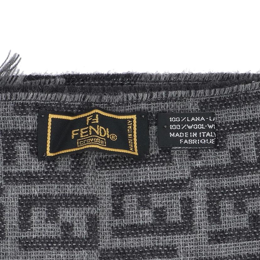 FENDI フェンディ/FENDI　マフラー　ズッカ　柄　BK//Bランク/78
