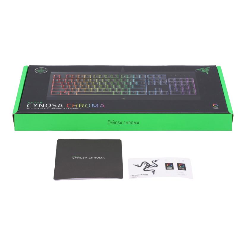 Razer レイザー　/ゲーミングキーボード／Cynosa　Chroma　JP/RZ03-02262300-R3J1//PM1926F32000039/Bランク/05