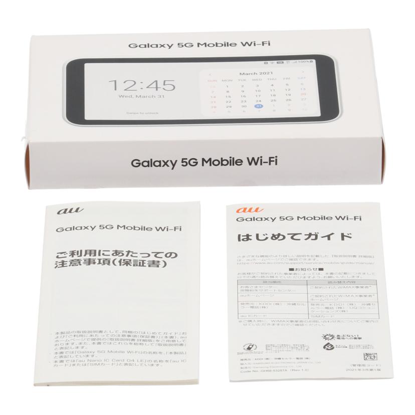 ＳＡＭＳＵＮＧ　ａｕ サムスン/モバイルルーター／Ｇａｌａｘｙ　５Ｇ　Ｍｏｂｉｌｅ　Ｗｉ－Ｆｉ/SCR01//RFBT700ZCBX/Aランク/84