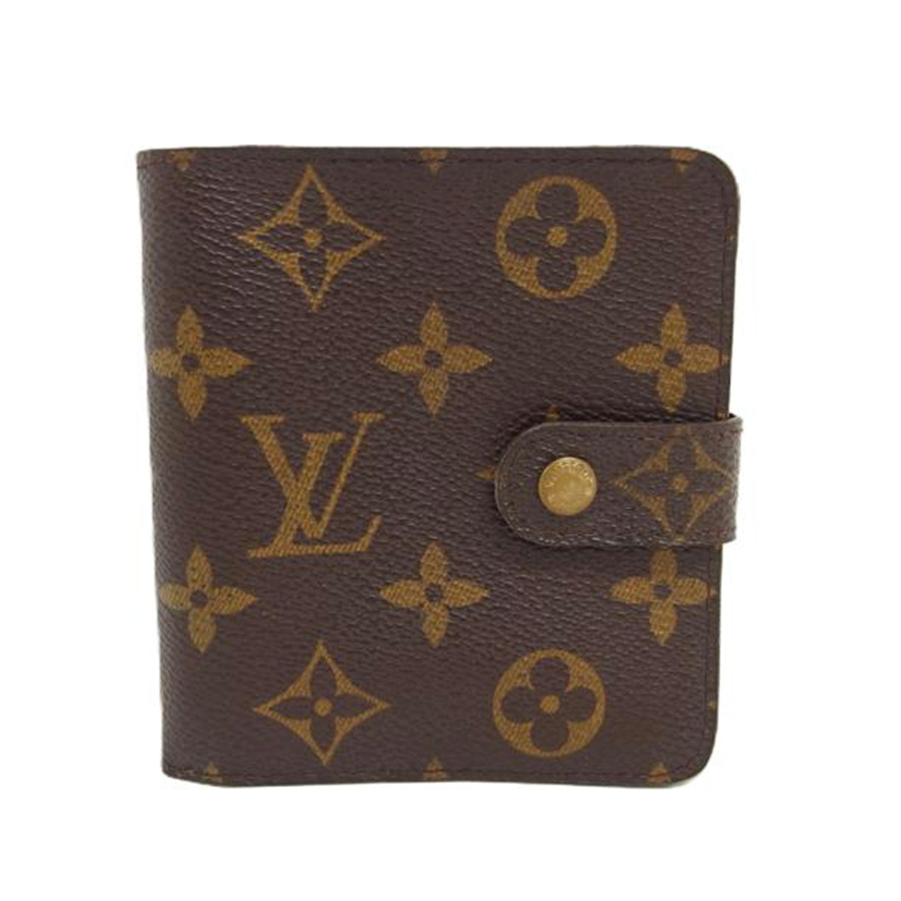 LOUIS　VUITTON ルイヴィトン/コンパクトジップ・ウォレット／モノグラム/M61667 //CA0***/ABランク/04