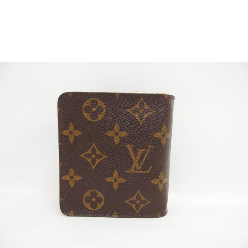 LOUIS　VUITTON ルイヴィトン/コンパクトジップ・ウォレット／モノグラム/M61667 //CA0***/ABランク/04