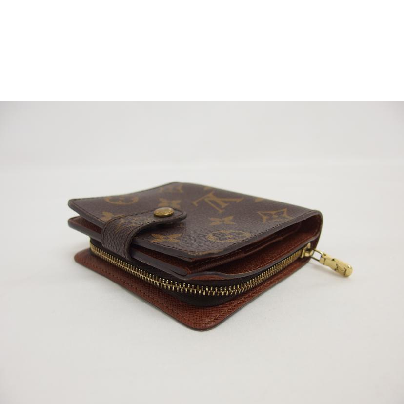 LOUIS　VUITTON ルイヴィトン/コンパクトジップ・ウォレット／モノグラム/M61667 //CA0***/ABランク/04
