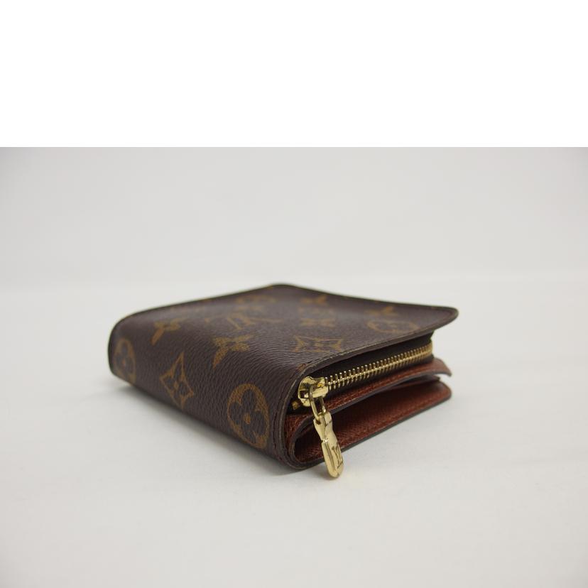 LOUIS　VUITTON ルイヴィトン/コンパクトジップ・ウォレット／モノグラム/M61667 //CA0***/ABランク/04