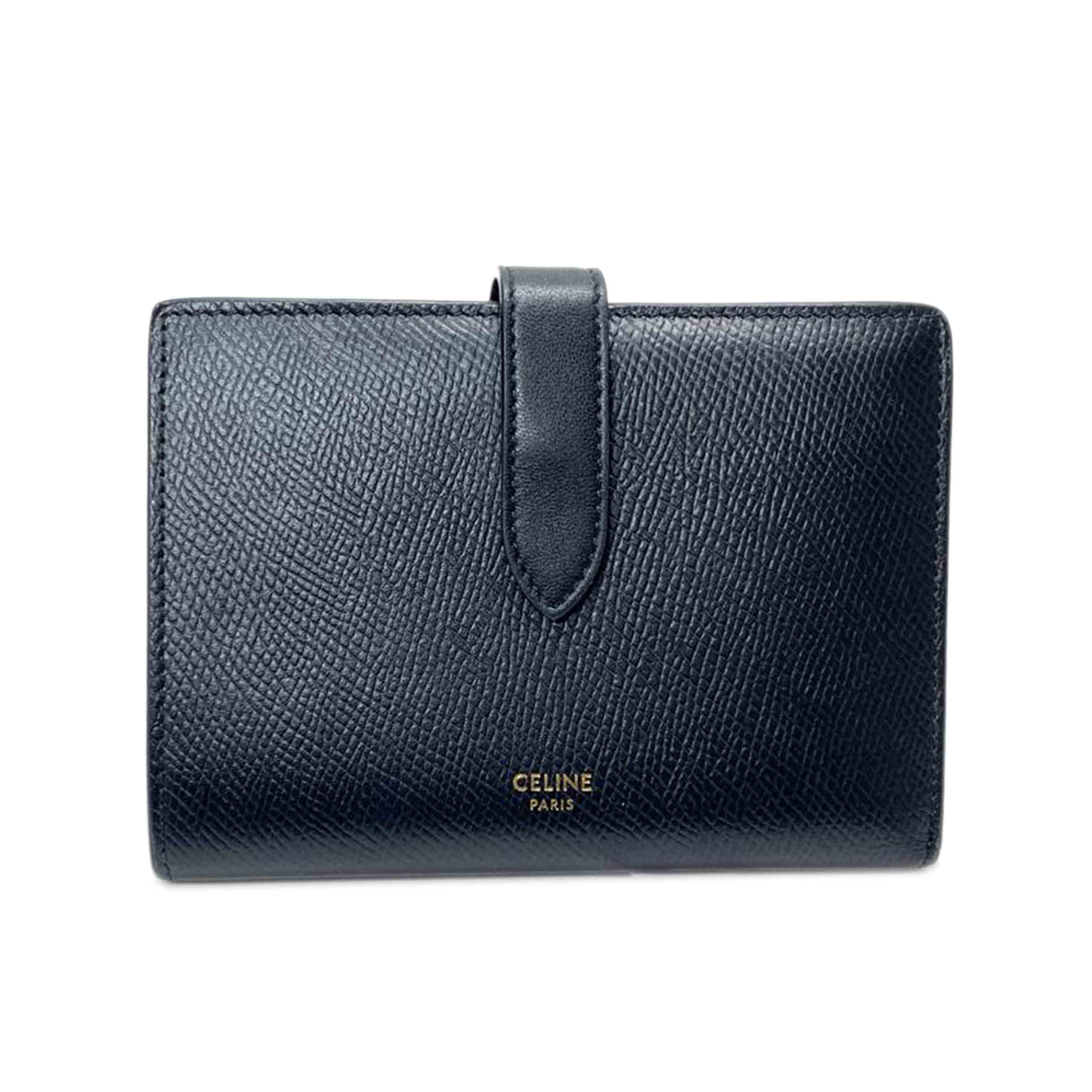 CELINE/ミディアムストラップウォレット/10B643//Bランク/52