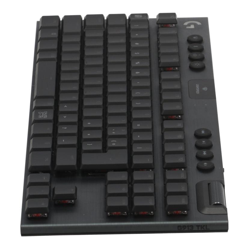 Logicool ロジクール　/ワイヤレスゲーミングキーボード/G913-TKL-LNBK//2323MR2AE529/Bランク/24