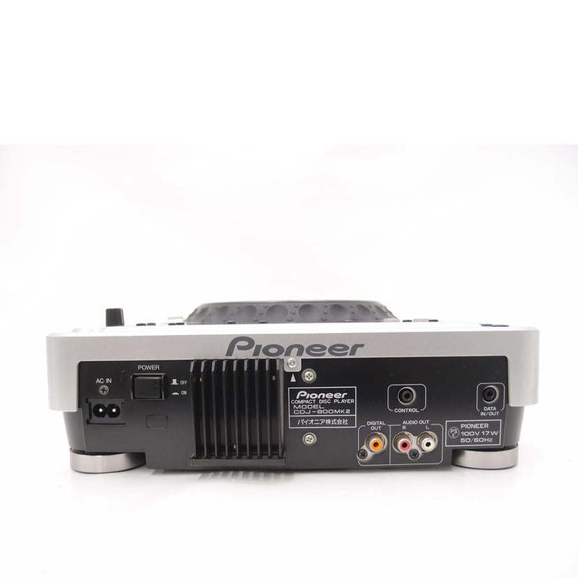 Ｐｉｏｎｅｅｒ パイオニア/スクラッチＣＤプレーヤー/CDJ-800MK2//HKMP010394JP/ABランク/69