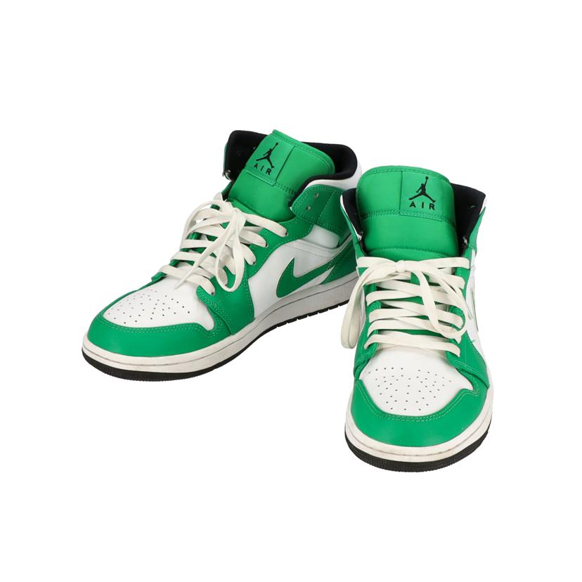 NIKE ナイキ/AIR　JORDAN　1　MidLucky　Green/DQ8426-301//00196604816861/ABランク/85