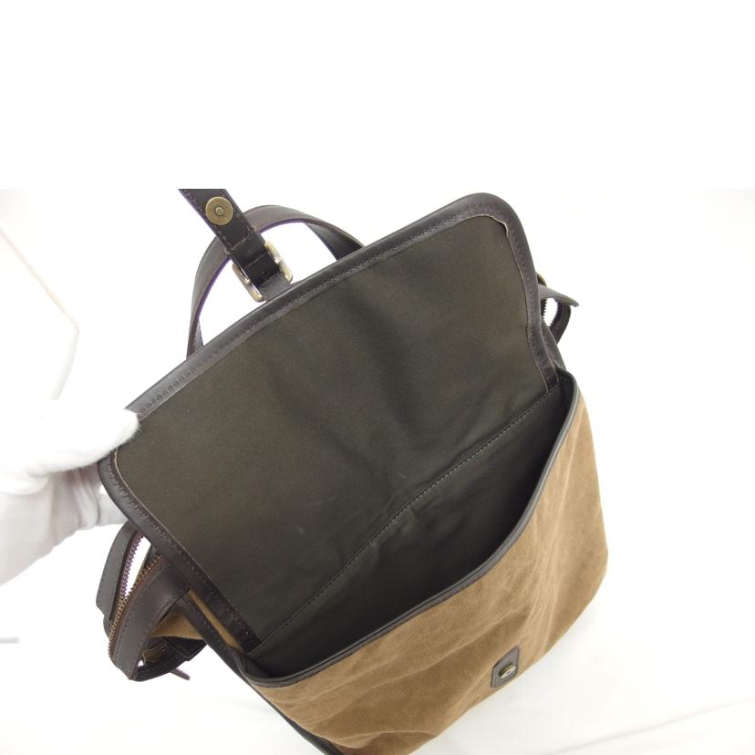 TSUCHIYA　KABAN 土屋鞄/レザーキャンバス2wayスクエアリュック//Bランク/04