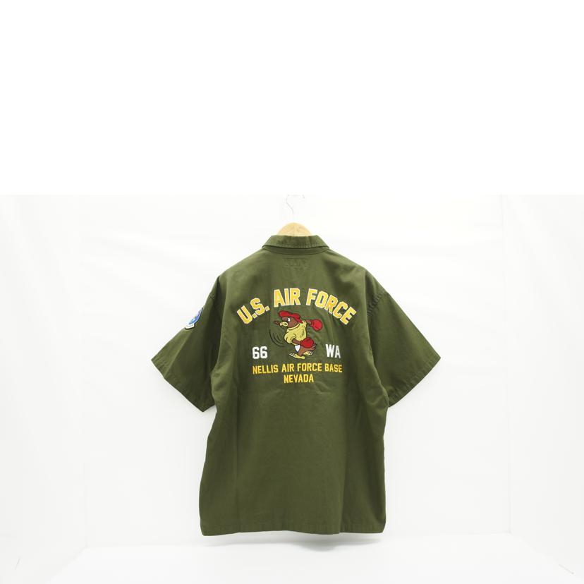 AVIREX アヴィレックス/66th WEAPONS SQUADRON 半袖シャツ//Bランク/05