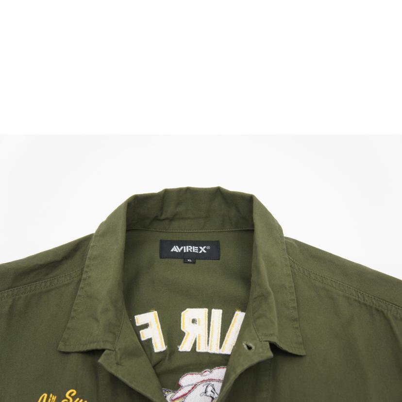 AVIREX アヴィレックス/66th WEAPONS SQUADRON 半袖シャツ//Bランク/05