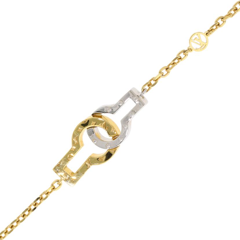 LOUIS VUITTON ルイ・ヴィトン/ブラレスツインロックスブレスレット/M64889//LE1117/ABランク/94