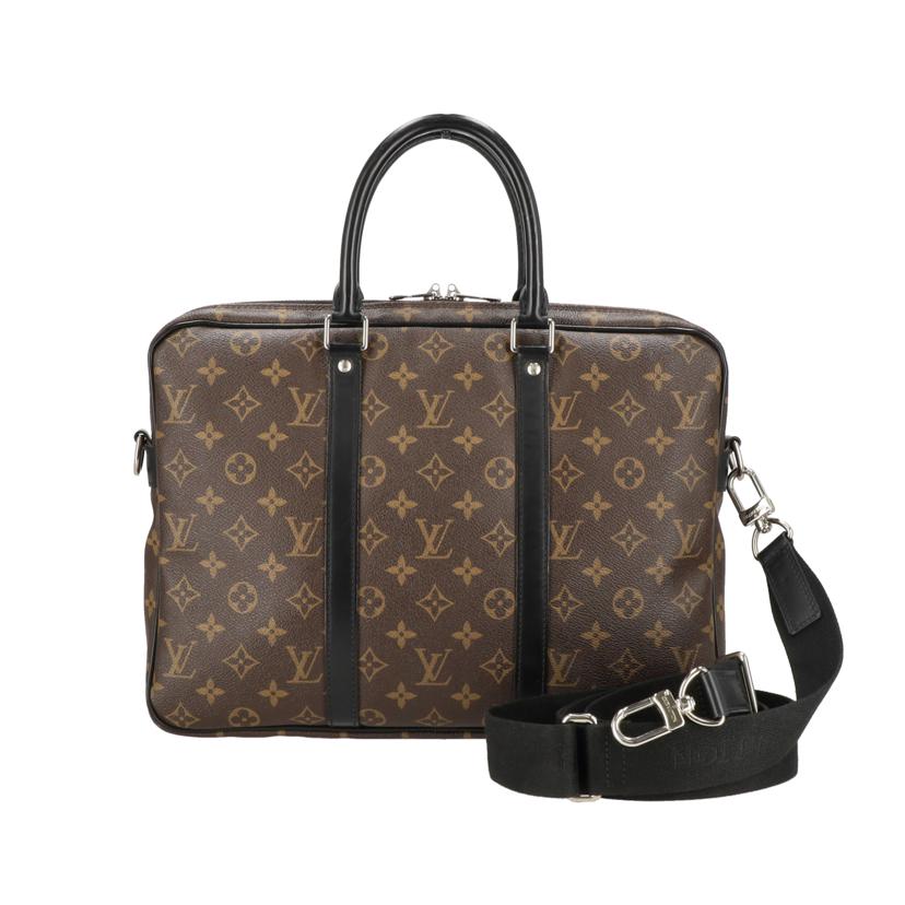 LOUIS VUITTON ルイヴィトン/ポルト　ドキュマンヴォワヤージュ／モノグラムマカサー/M40225//GI0***/ABランク/75