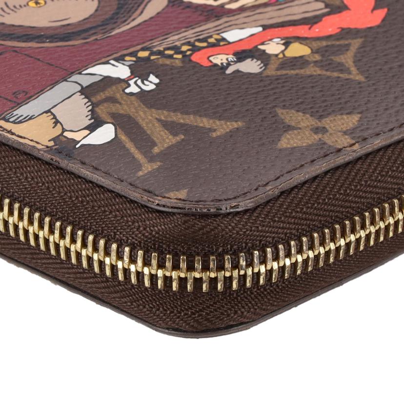 LOUIS VUITTONルイヴィトン/ジッピーウォレット／モノグラムイヴァシオン/M61360//CA3***/Aランク/75