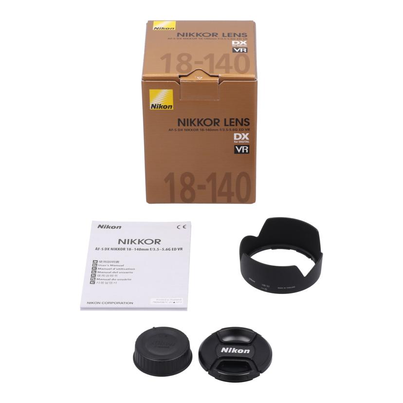Nikon ニコン　/交換レンズ／18－140mm/AF-S DX18-140mm f3.5-5.6G ED VR//20012896/Aランク/71