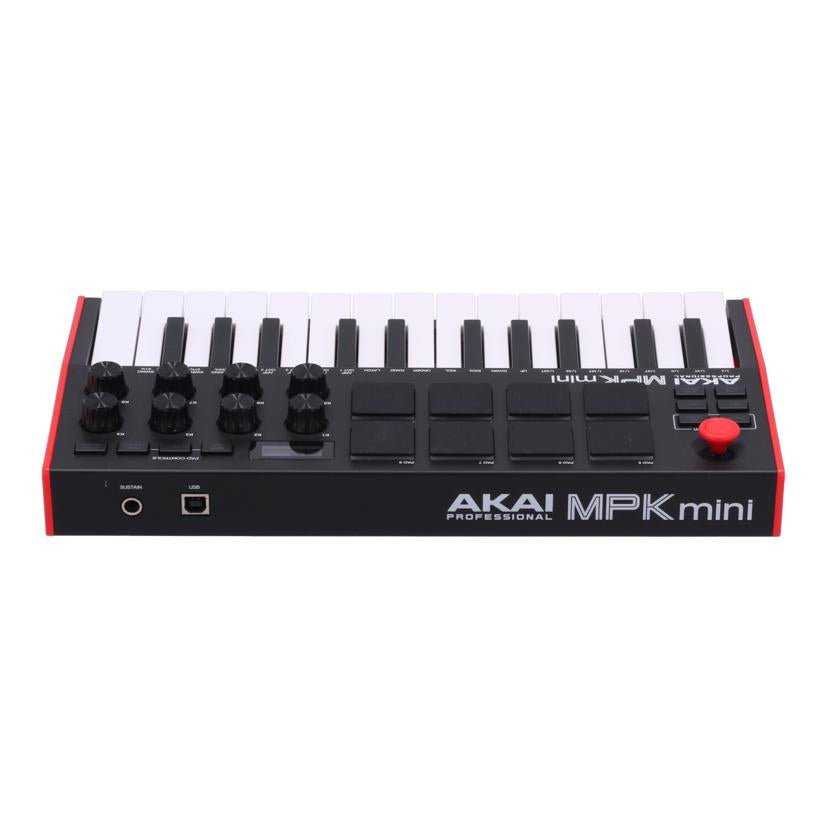 AKAI　PROFESSIONAL アカイ　/MIDIキーボードコントローラー/MPK mini MK3 25鍵//A12007248765191/Bランク/69