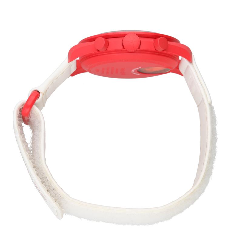 OMEGA＆swatch OMEGA＆SWATCH/ムーンスウォッチ／ミッショントゥマーズ/SO33R100//Aランク/62