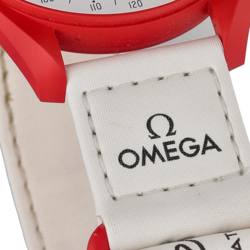 OMEGA＆swatch OMEGA＆SWATCH/ムーンスウォッチ／ミッショントゥマーズ/SO33R100//Aランク/62