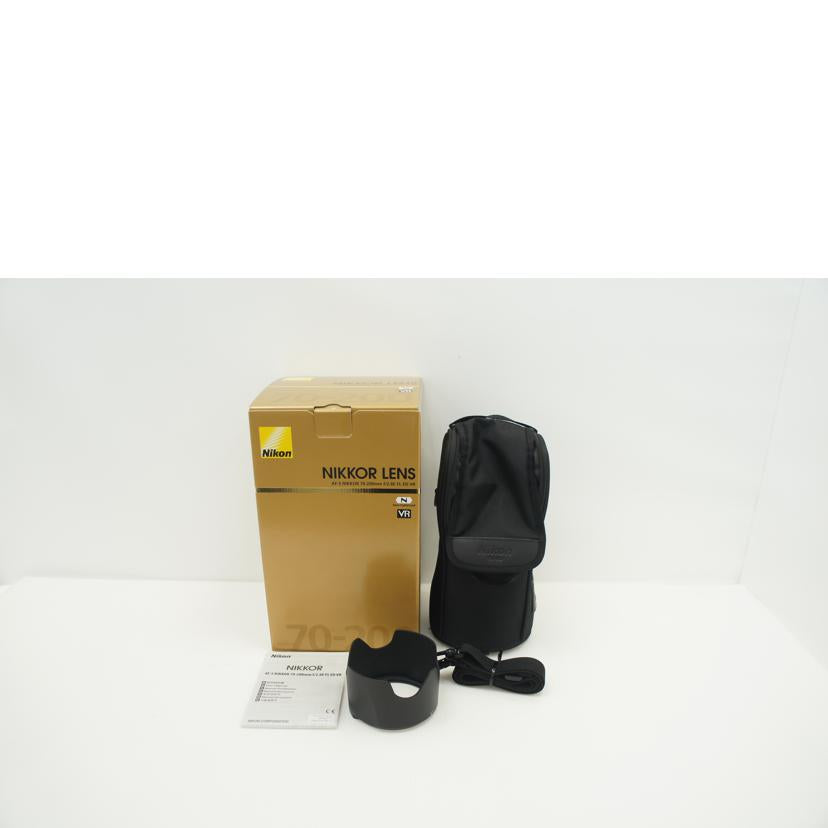 Nikon ニコン/交換レンズ／AF－S　70－200／2．8　ED　VR/AF-S 70-200/2.8 ED VR//271367/Aランク/75
