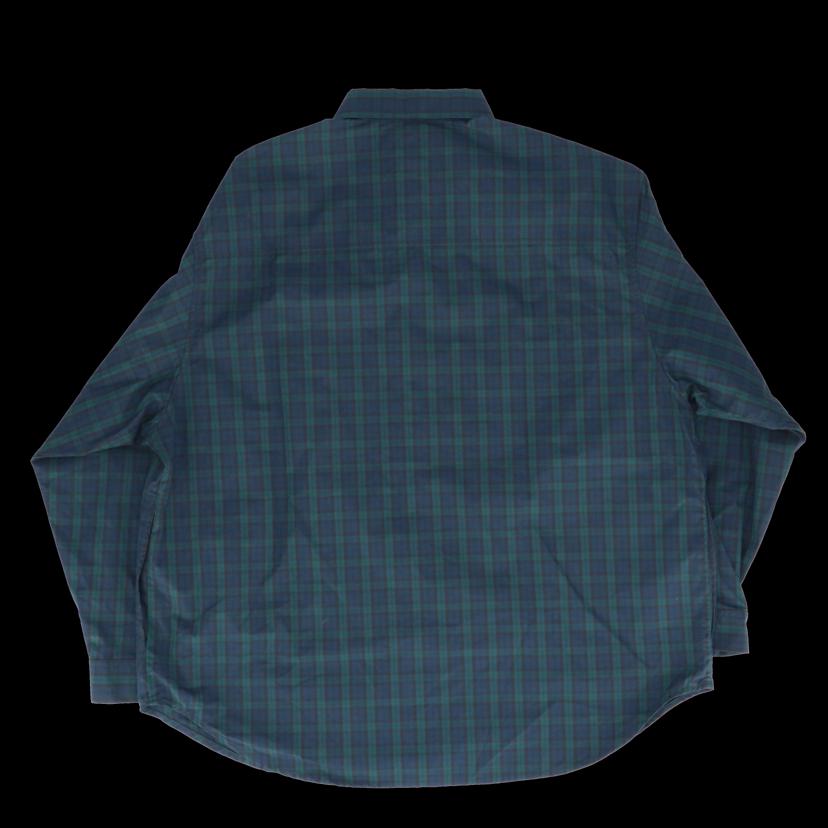 WTAPS ダブルタップス/ブラックウォッチ柄ブロードシャツ／／グリーンxネイビー／入手困難／レア/251TQDT-SHM02//ABランク/24