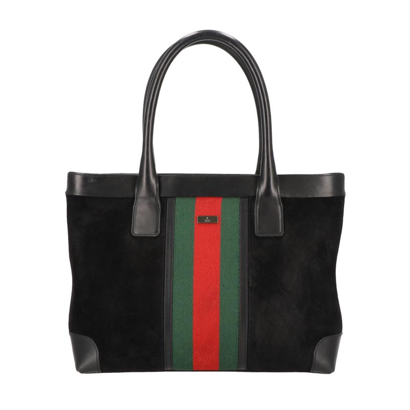 GUCCI グッチ/シェリーラインスエードトート/33890//214***/Bランク/91