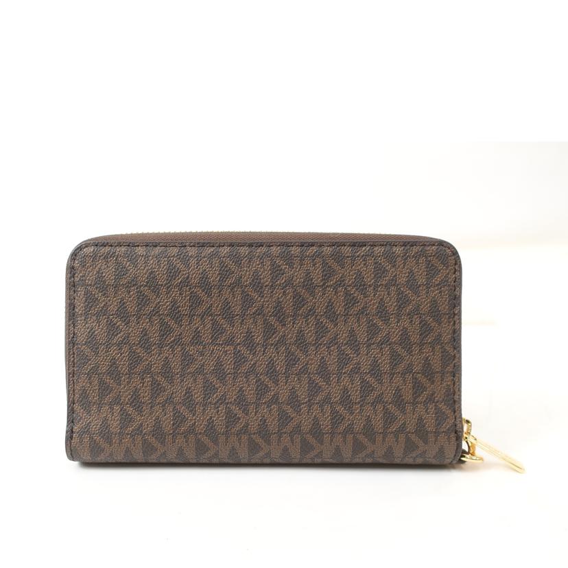 MICHAEL　KORS マイケルコース/財布　ブラウン　総柄/35F8GTVW9B//SAランク/65