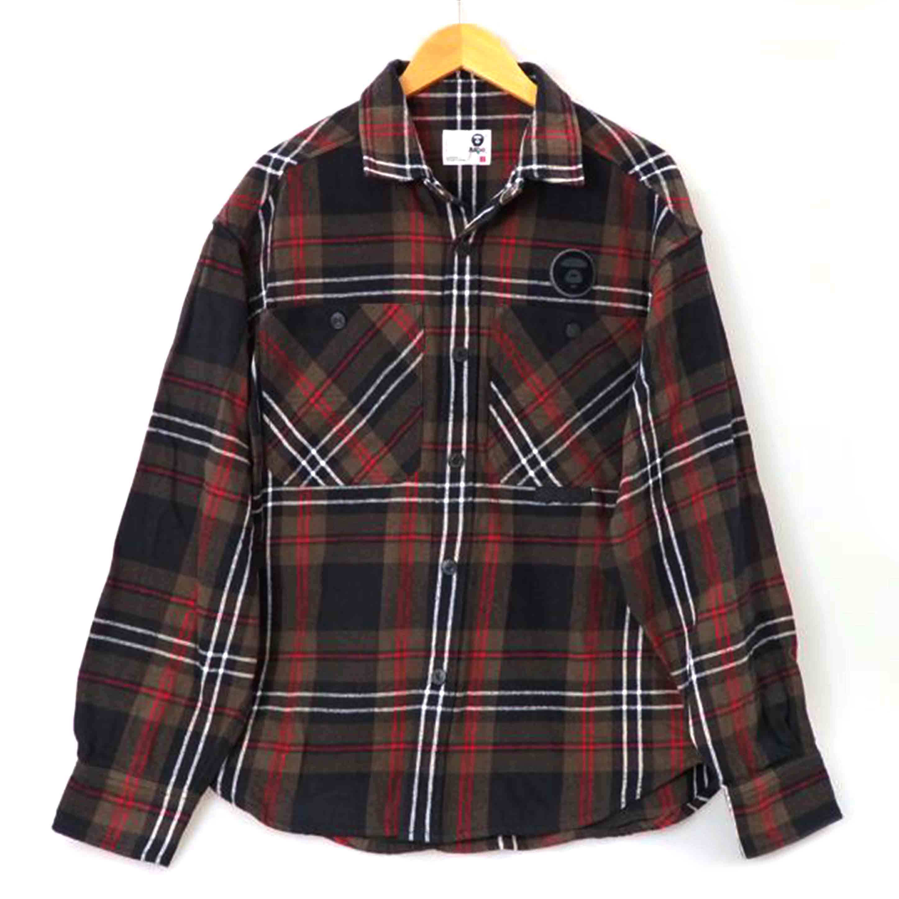 Aape　BY　A　BATHING　APE エーエイプ　バイ　アベイシングエイプ/シャツジャケット/AAPSTM8466XXL//ABランク/76