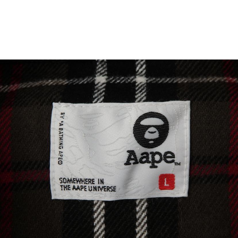 Aape　BY　A　BATHING　APE エーエイプ　バイ　アベイシングエイプ/シャツジャケット/AAPSTM8466XXL//ABランク/76