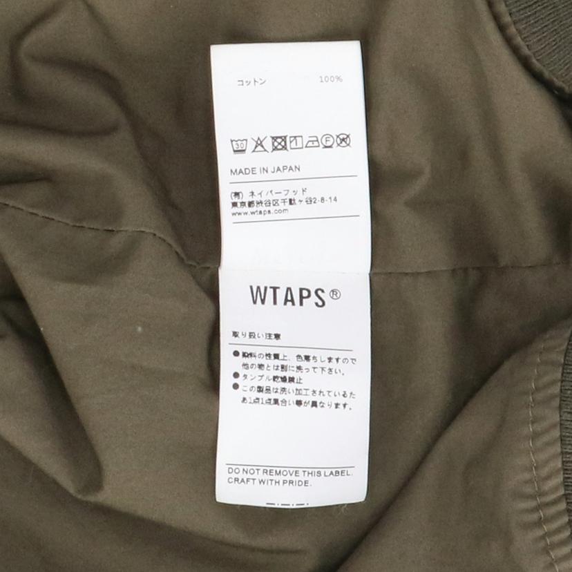 WTAPS ダブルタップス/WDジャケット／入手困難／レア/172GWDT-PTM01//ABランク/24