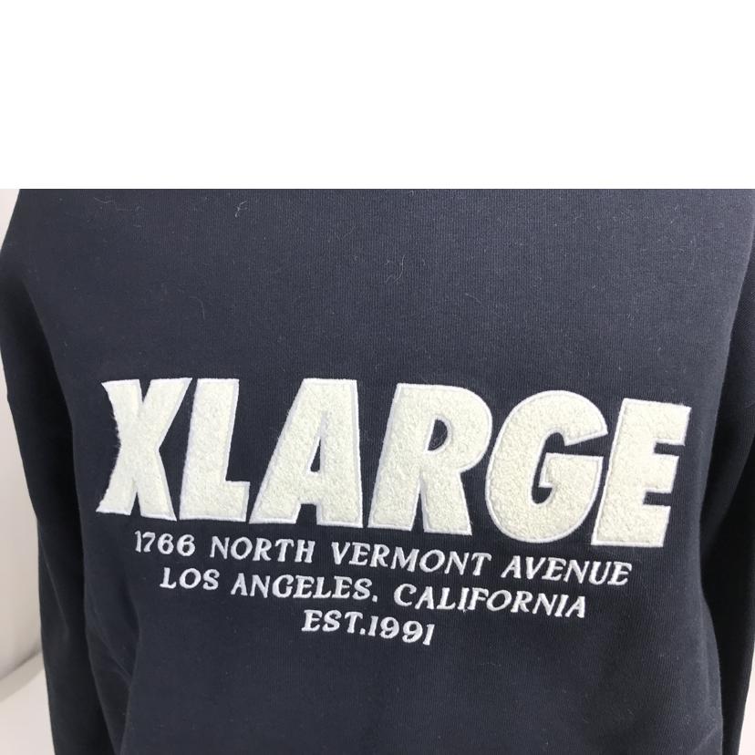 X－LARGE エックスラージ/ロゴ　クルーネックスウェット/101243012016//Sランク/51