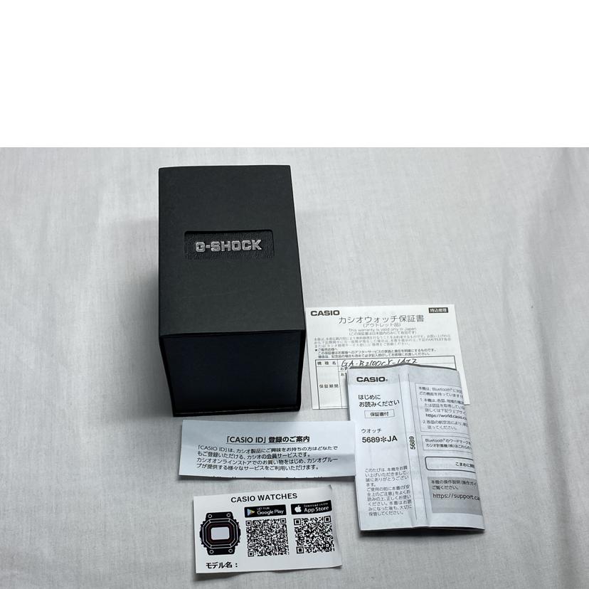 CASIO CASIO/G－SHOCK　ソーラー/GA-B2100//ABランク/52