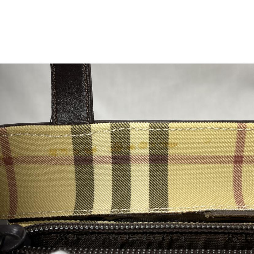 burberry バーバリー/ノバチェックハンドバッグ//Bランク/52