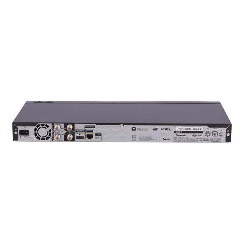 Panasinic パナソニック/BDレコーダー／おうちクラウドディーガ/DMR-2CW100//VN0HA008183/Bランク/71