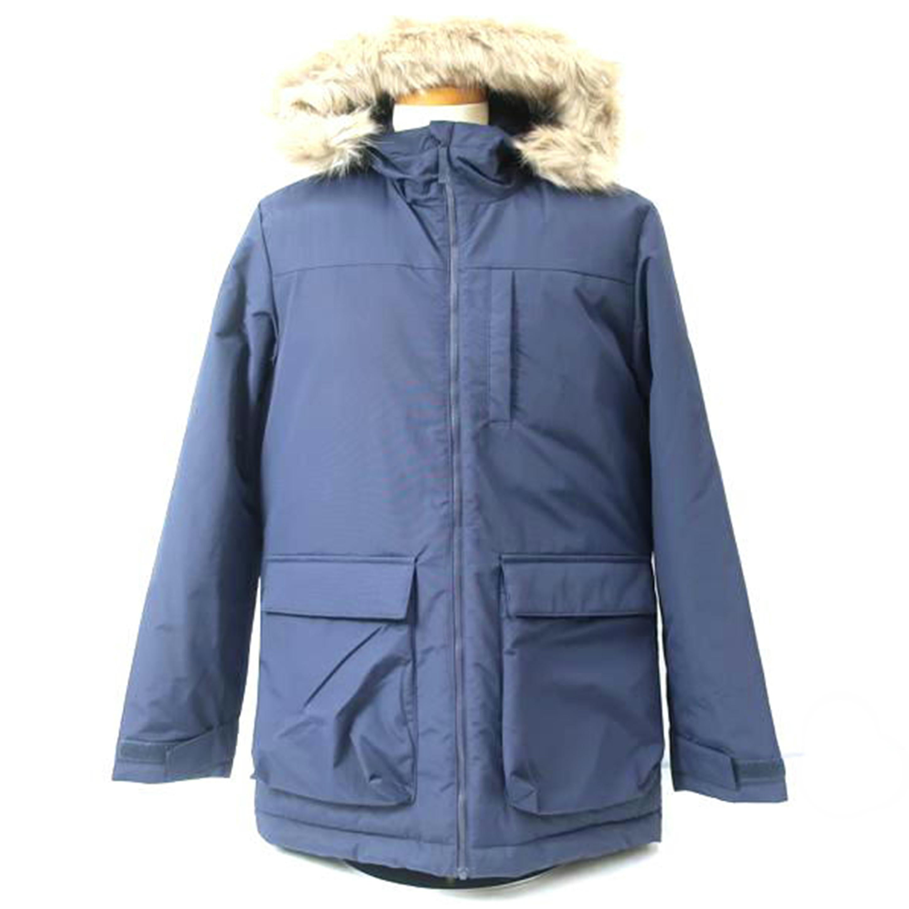 adidas アディダス/ユーティリタス　フード付き中綿コート　サイズO　約XLサイズ　ネイビー/GT1701//SAランク/65