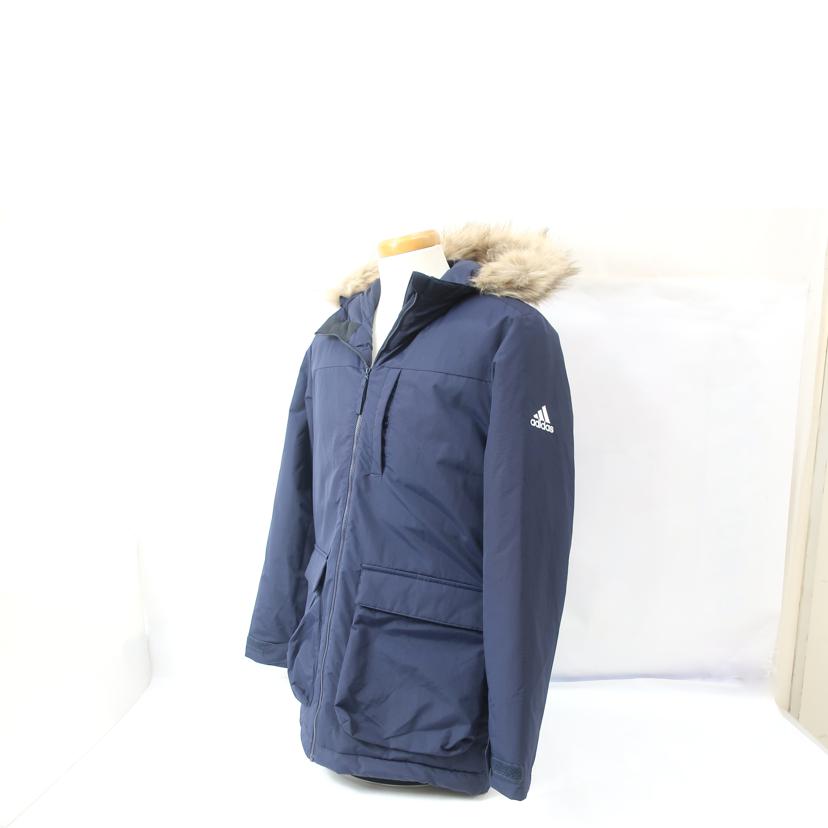 adidas アディダス/ユーティリタス　フード付き中綿コート　サイズO　約XLサイズ　ネイビー/GT1701//SAランク/65