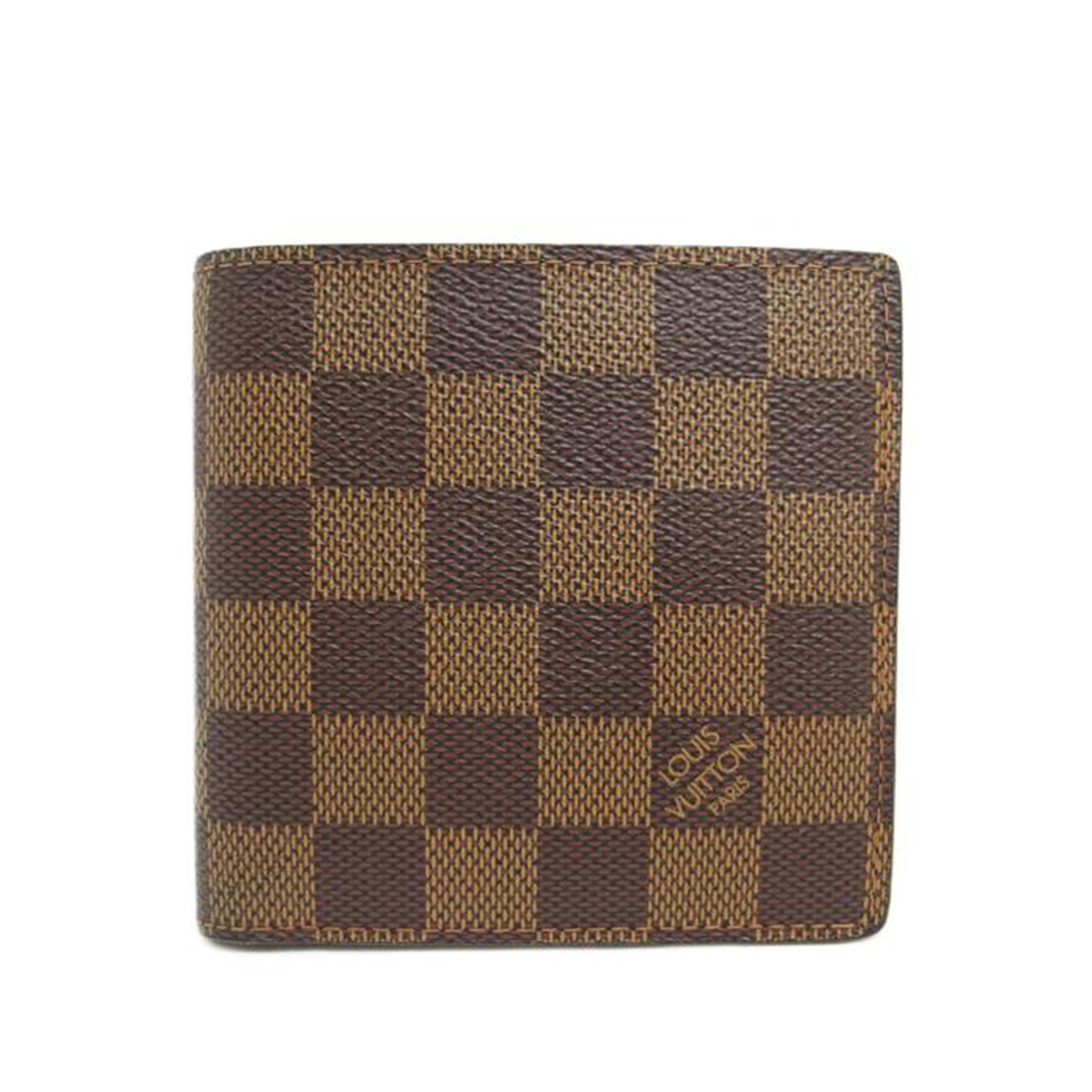 LOUIS　VUITTON ルイヴィトン/ポルトフォイユ・マルコ　エベヌ／ダミエ/N61675//CA0***/Bランク/04