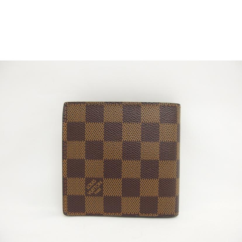 LOUIS　VUITTON ルイヴィトン/ポルトフォイユ・マルコ　エベヌ／ダミエ/N61675//CA0***/Bランク/04
