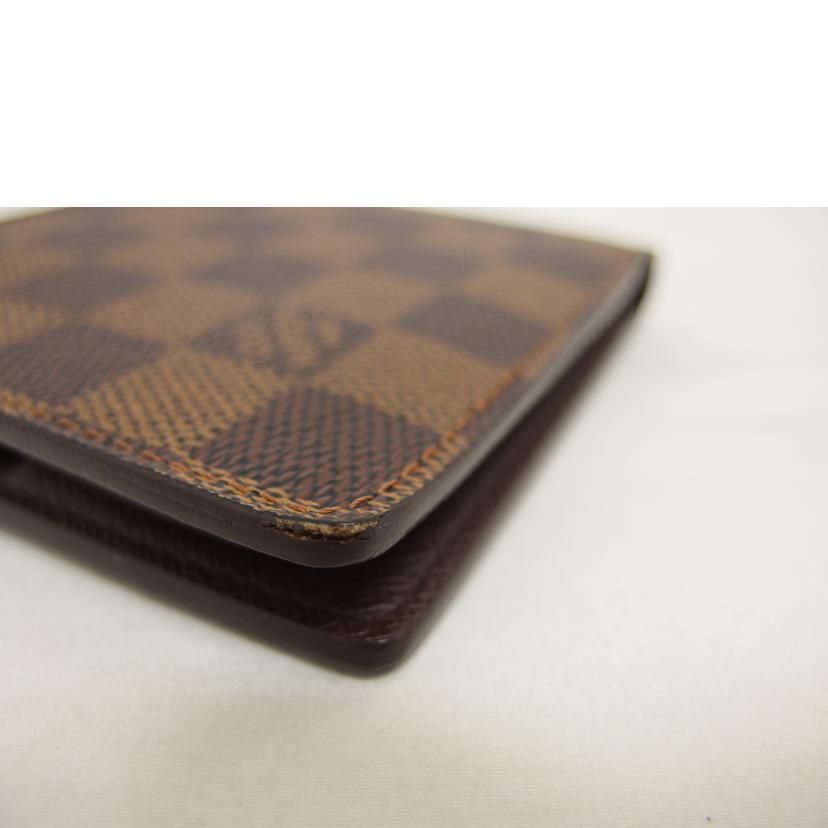 LOUIS　VUITTON ルイヴィトン/ポルトフォイユ・マルコ　エベヌ／ダミエ/N61675//CA0***/Bランク/04