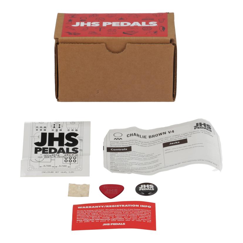 JHS　PEDALS ジェイエイチエスペダルス/エフェクター／オーバードライブ/CHARLIE BROWN V4//11975311/Aランク/63