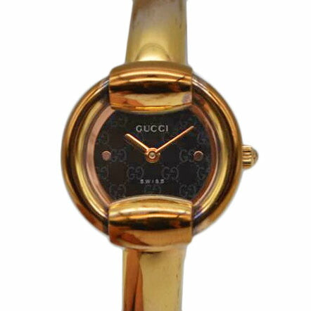 GUCCI グッチ/ラウンドフェイスバングルレディースクォーツGP/1400L//133*****/Bランク/89