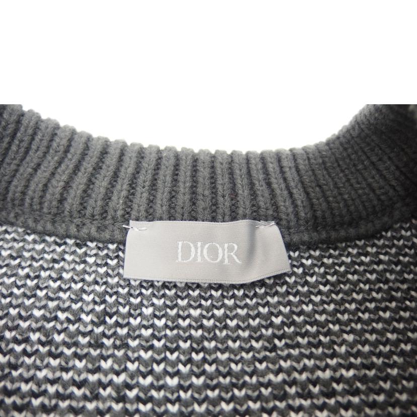 DIOR　 ﾃﾞｨｵｰﾙ/オブリークウールニット/213M658AT377//Aランク/82