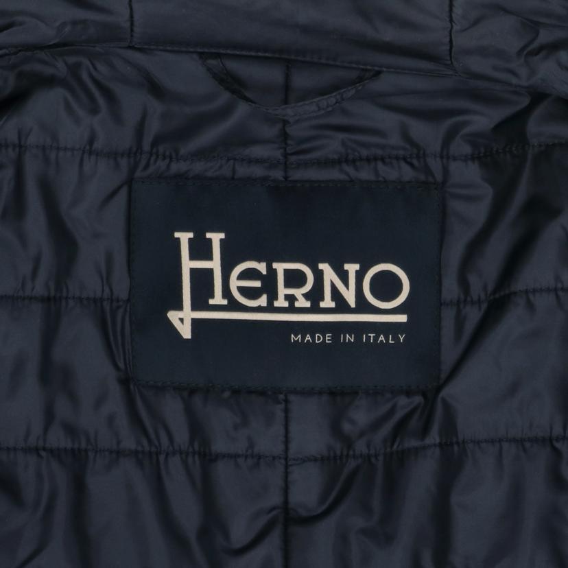 HERNO ヘルノ/中綿入りフーデットウールコート／ネイビー/PA0042U-33224-9201//ｻｲｽﾞ:46/ABランク/91