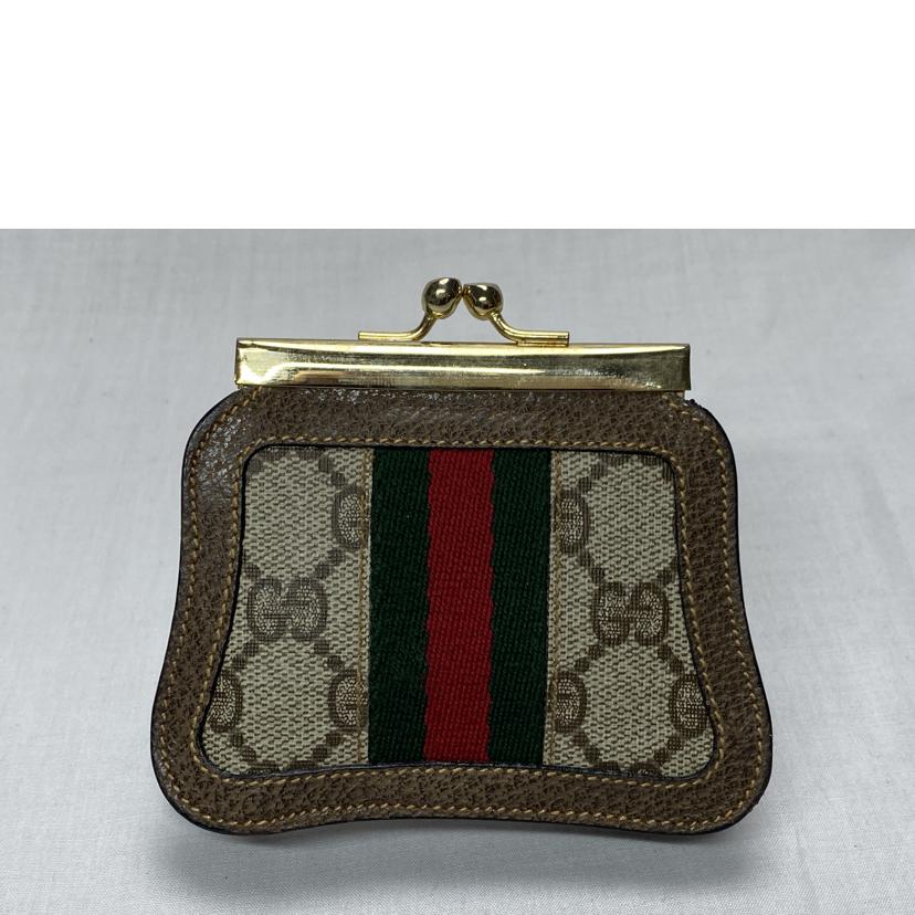 GUCCI GUCCI/OLD　GUCCI　シェリーライン　GGスプリーム　コインケース//03 *********/Bランク/52