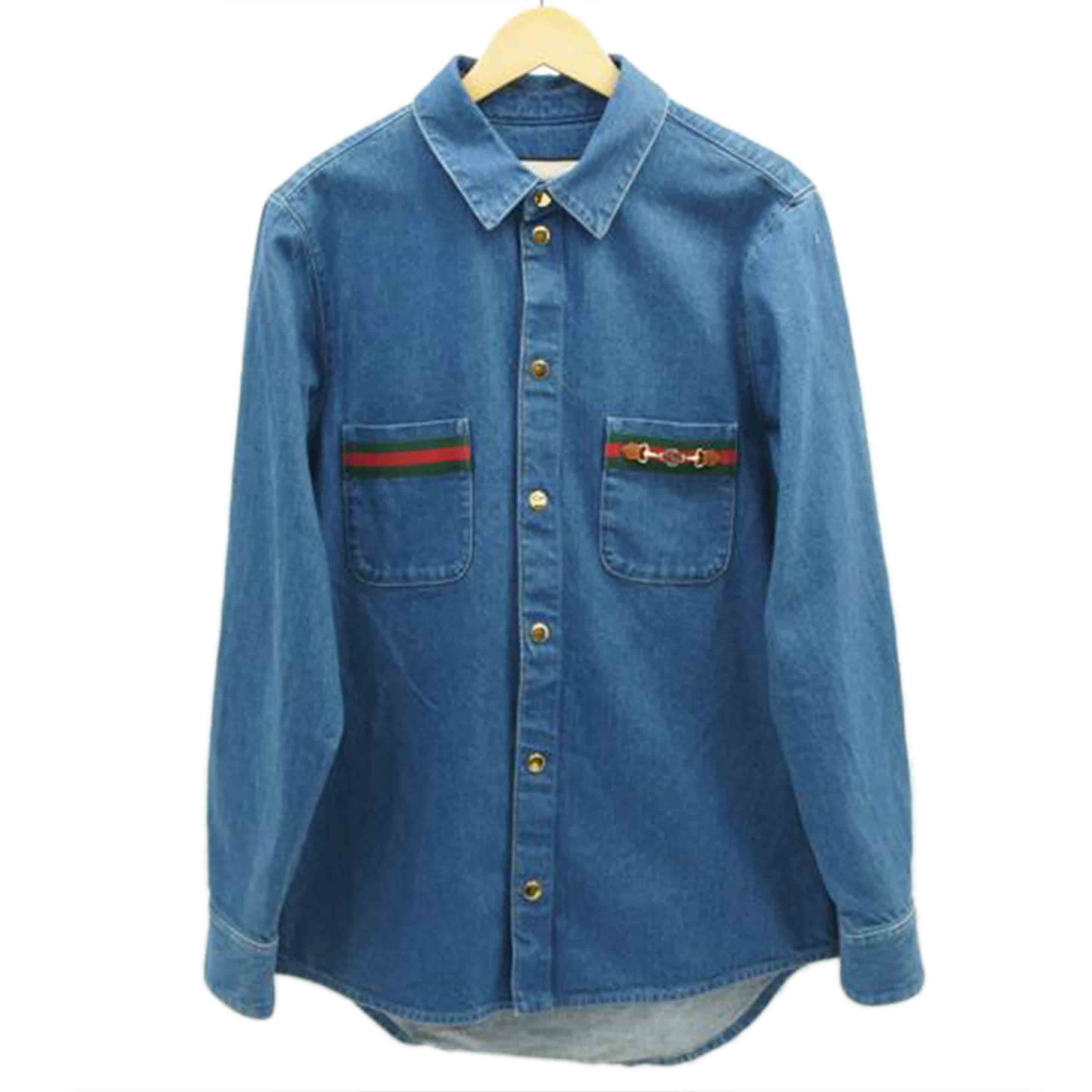 GUCCI グッチ/GUCCI　シェリーライン　デニムシャツ//Aランク/19