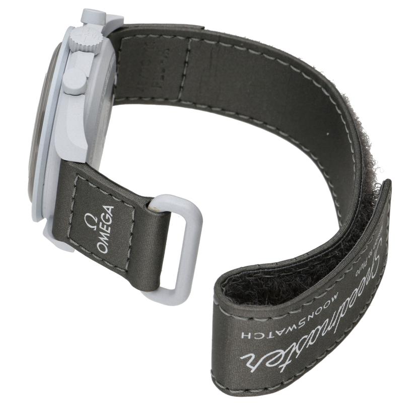 OMEGA×Swatch オメガ×スオッチ/ムーンウオッチ／MISSON　TO　PLUTO／クオーツ/SO33M101//ABランク/94