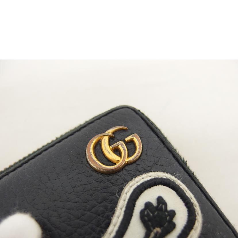 GUCCI グッチ/ラウンドジップ長財布／ワッペン/474584//534***/Bランク/04