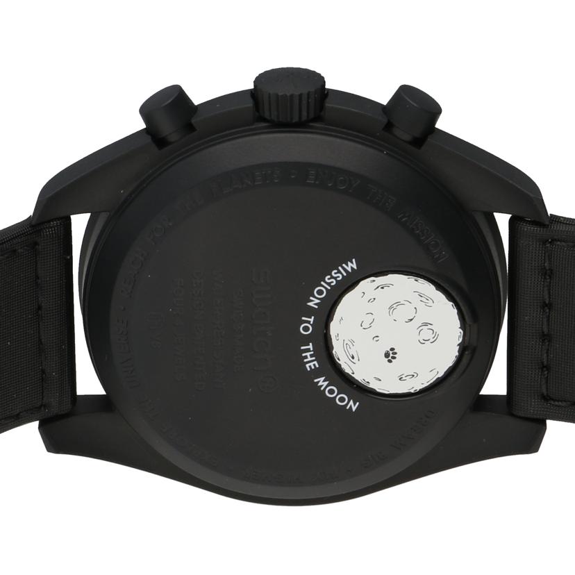 OMEGA×Swatch オメガ×スオッチ/ムーンウオッチ／MISSION　TO　THE　MOONPHASE／クオーツ/SO33B700//SAランク/94