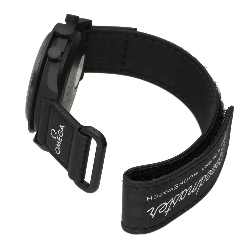 OMEGA×Swatch オメガ×スオッチ/ムーンウオッチ／MISSION　TO　THE　MOONPHASE／クオーツ/SO33B700//SAランク/94